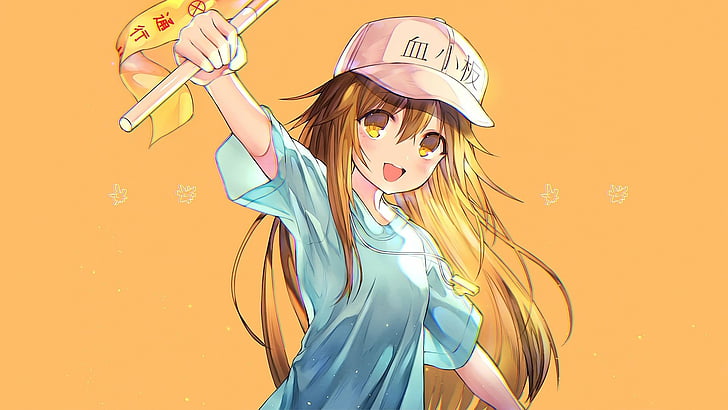 Anime, Cells at Work !, Plaquettes (Cells at Work!), Fond d'écran HD