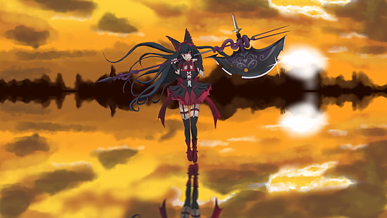 illustrazione anime, Anime, GATE, Rory Mercury, Sfondo HD HD wallpaper
