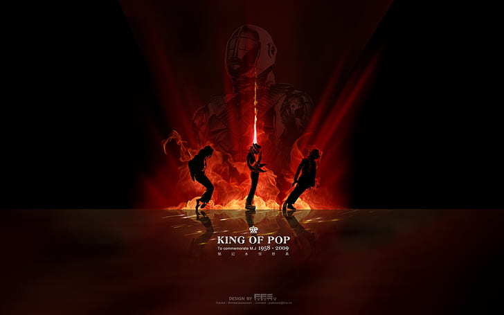 KING OF POP HD, fotografia, re, pop, Sfondo HD