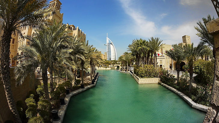 liburan, liburan, Dubai, Wallpaper HD