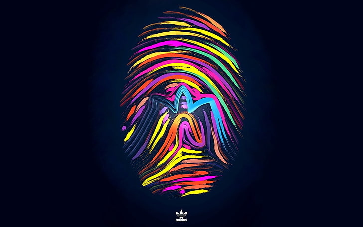 Adidas, logo, Wallpaper HD