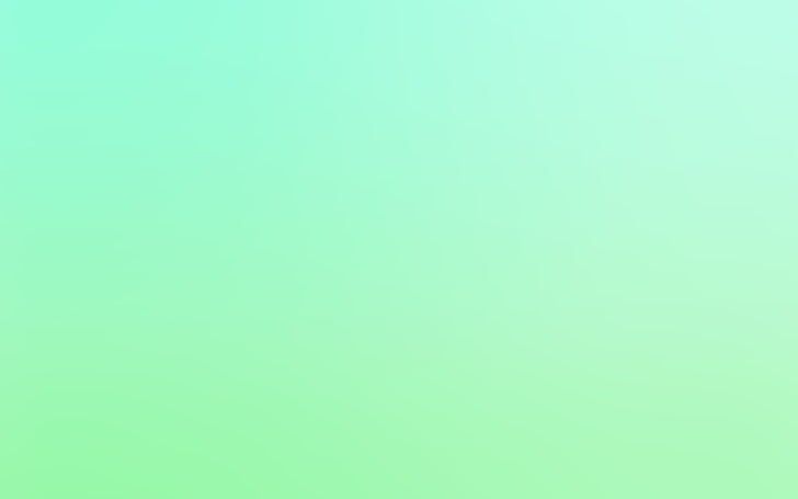 cool, Pastell, Unschärfe, Abstufung, Minze, grün, HD-Hintergrundbild