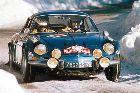 1600-talet, 1971, a110, alpin, klassisk, grupp-4, tävling, racing, rally, renault, HD tapet HD wallpaper