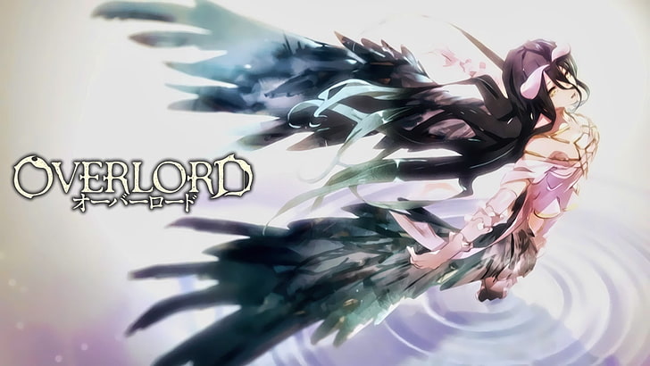 Overlord advertisement, Overlord (anime), Albedo (OverLord), HD wallpaper