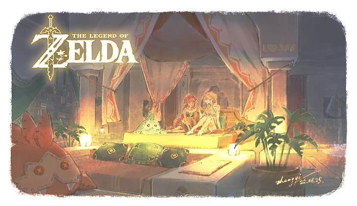 La leyenda de Zelda, La leyenda de Zelda: Aliento de lo salvaje, Zelda, Riju, Fondo de pantalla HD