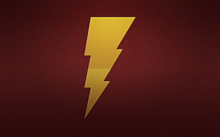 Shazam-logotyp, Shazam, DC Comics, Billy Batson, HD tapet