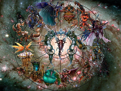 Final Fantasy, Final Fantasy XII, Zodiac, HD тапет HD wallpaper