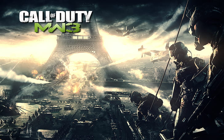 Modern Warfare 3 Paris, call of duty mw3, paris, modern, warfare, HD wallpaper