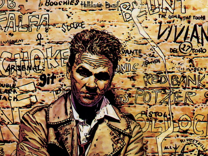 Komik, Hellblazer, Constantine (DC Comics), Wallpaper HD