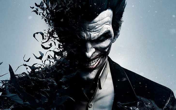 배트맨 조커 디지털 벽지, 배트맨, 배트맨 : Arkham Origins, Joker, HD 배경 화면