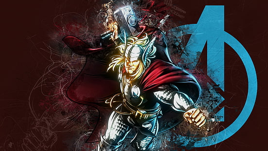 héros, bandes dessinées, œuvres d'art, Thor, Marvel vs Capcom 3: Fate of Two Worlds, Marvel Vs.Capcom, Fond d'écran HD HD wallpaper