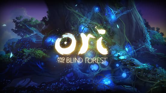 Ori och den blinda skogen, videospel, videospelkonst, natur, HD tapet HD wallpaper