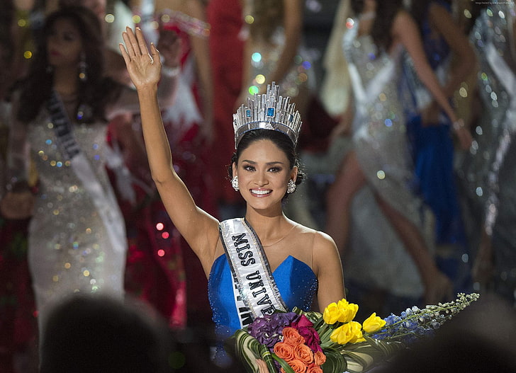 Miss Philippines, Kontes Kecantikan, model, Pia Wurtzbach, Miss Universe 2015, Wallpaper HD