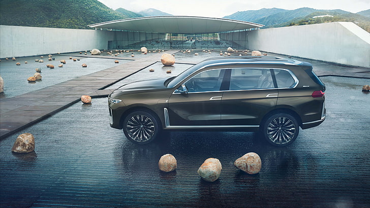 BMW X7, SUV, 2019 carros, 5K, HD papel de parede