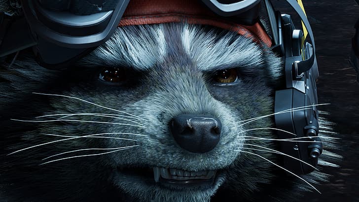 Guardians of the Galaxy, Guardians of the Galaxy (Game), Rocket Raccoon, HD wallpaper