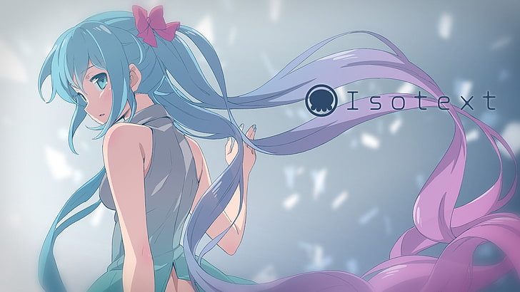 Vocaloid, Anime Girls, Hatsune Miku, Twintails, HD-Hintergrundbild