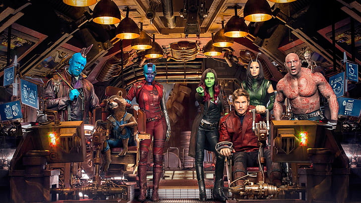 Guardians of the Galaxy Vol. 2, movies, HD wallpaper