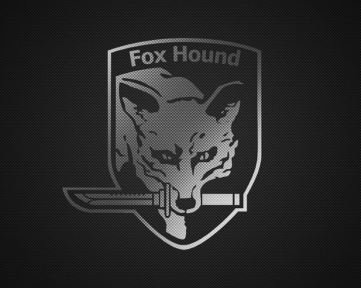 Logo Fox Hound, Video Game, Metal Gear, Wallpaper HD