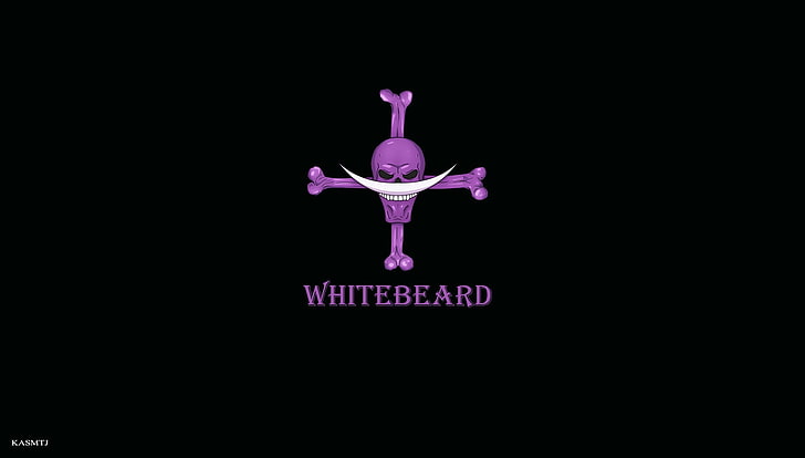 Whitebeard, One Piece, fondo simple, simple, Fondo de pantalla HD