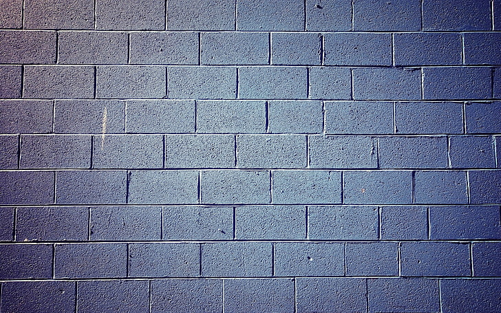 bata dinding abu-abu, bata, batu, putih, bayangan, Wallpaper HD