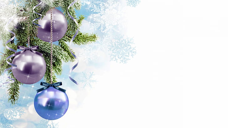 Natal, Balon, Latar Belakang, Liburan, natal, balon, latar belakang, Wallpaper HD