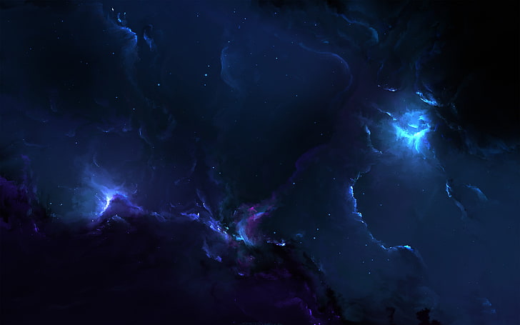 ศูนย์กลางกาแล็กซี่ทางช้างเผือกกาแลคซีสตาร์คิเทคท์ศิลปะอวกาศเนบิวลาอวกาศศิลปะดิจิทัล, วอลล์เปเปอร์ HD