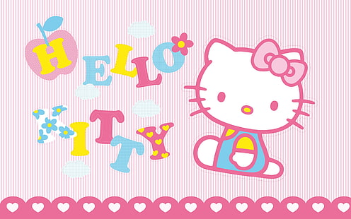 hello kitty 1920x1200 Anime Hello Kitty HD Sanat, Hello Kitty, HD masaüstü duvar kağıdı HD wallpaper
