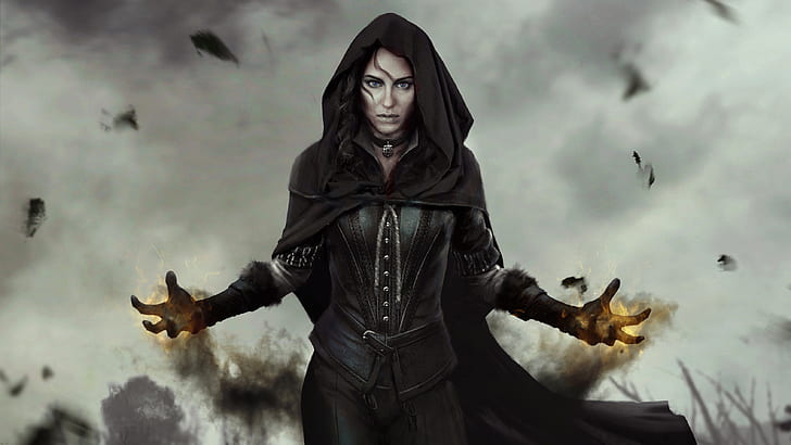 Sorceress, Wild Hunt, The Witcher 3, Witch, Yennefer, HD wallpaper