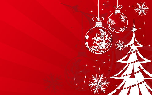 Feiertag, Weihnachten, Weihnachtsverzierungen, HD-Hintergrundbild HD wallpaper