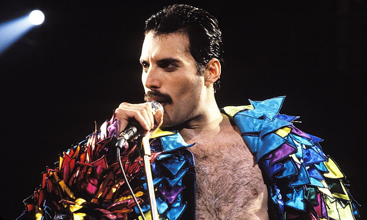 Muzyka, Freddie Mercury, Tapety HD