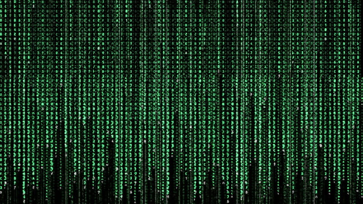 Matrix, codice, film, arte digitale, Sfondo HD