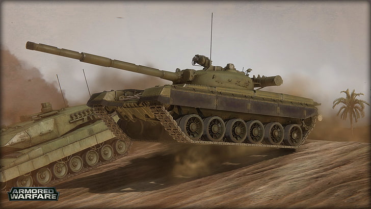 Armored Warfare, czołg, gry wideo, Tapety HD