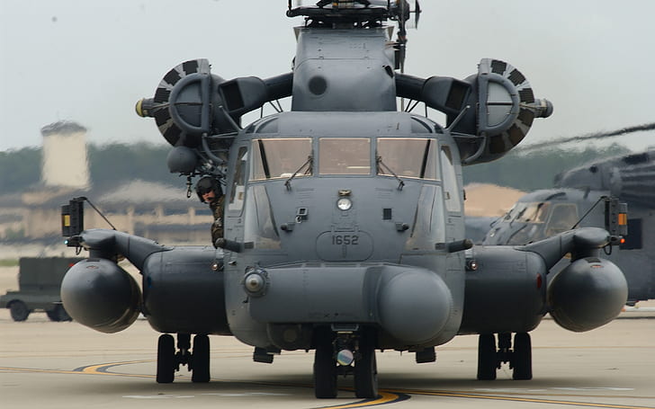طائرات هليكوبتر عسكرية ، سيكورسكي MH-53، خلفية HD