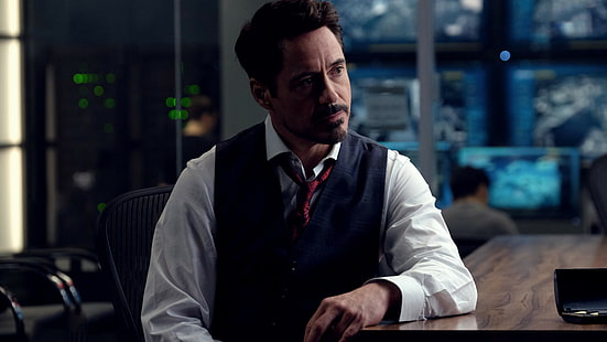 Avengers: Infinity War, Robert Downey Jr., Iron Man, Tony Stark, 4k, Tapety HD HD wallpaper