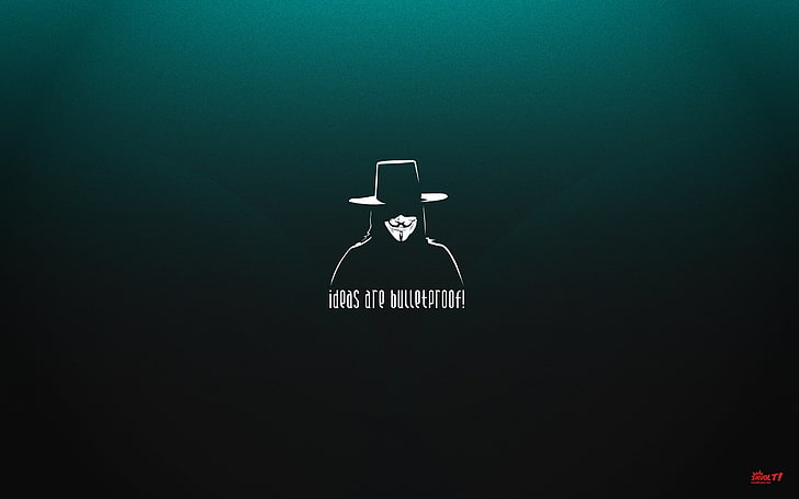 Guy Fawkes mask, Guy Fawkes, minimalism, inspirational, quote, simplicity, simple, movies, movie characters, HD wallpaper