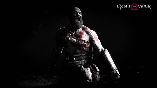 God of War, Kratos, PlayStation, Playstation 5, GodOfWar, jeux vidéo, Santa Monica Studio, Fond d'écran HD HD wallpaper