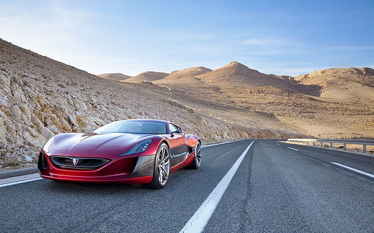 Rimac Concept One, rimac, supercar, macchine sportive, coupé, Sfondo HD