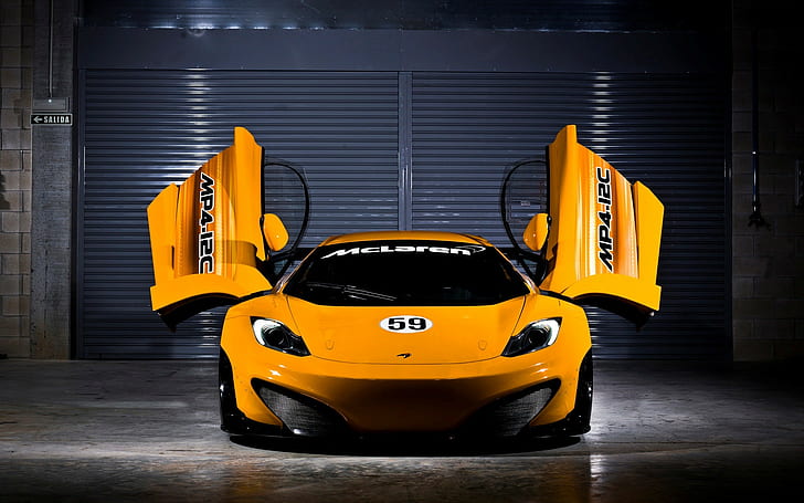 McLaren, McLaren MP4-12C GT3, McLaren MP4-12C, วอลล์เปเปอร์ HD