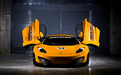 McLaren, McLaren MP4-12C GT3, McLaren MP4-12C, HD обои HD wallpaper