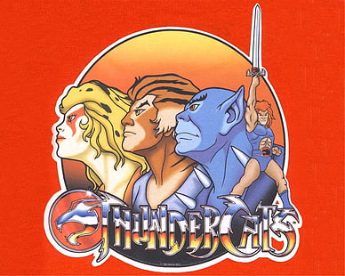 Лого на Thundercats, ТВ шоу, Thundercats, HD тапет HD wallpaper