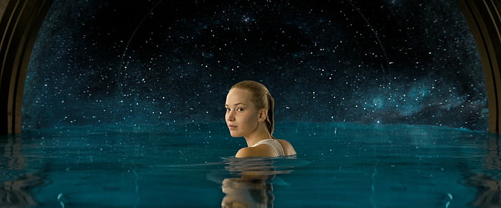 Film, Pasażerowie, Jennifer Lawrence, Pasażerowie (Film), Tapety HD