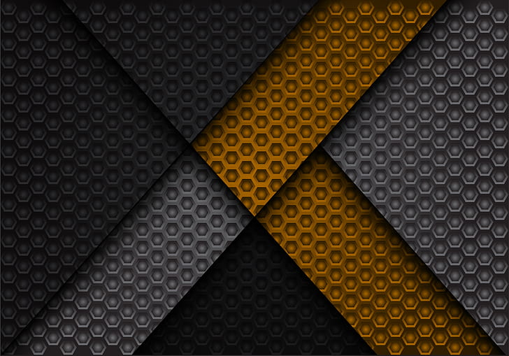 line, yellow, grey, background, black, texture, HD wallpaper
