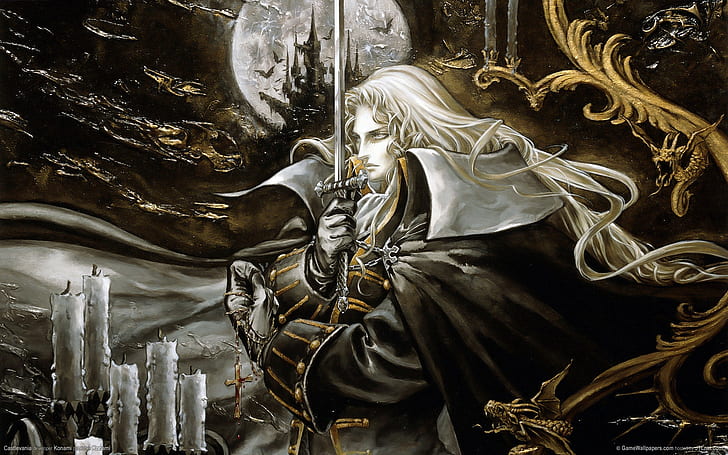 gry wideo, Castlevania, Alucard, Castlevania: Symphony of the Night, Tapety HD