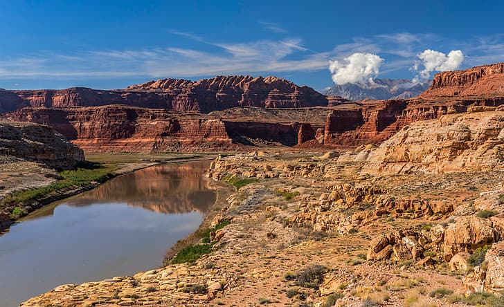 USA, Utah, Colorado River, HD wallpaper