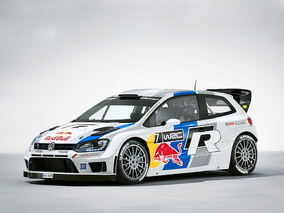 Volkswagen, ралли, WRC, поло, Red Bull, 2013, HD обои HD wallpaper