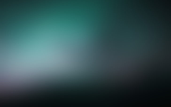 green, dark, aurora, blur, HD wallpaper