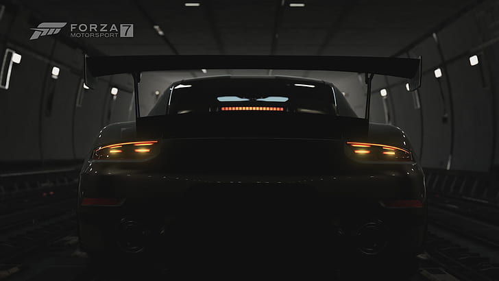 2018 Porsche 911 GT2 RS Forza Motorsport 7 4K, Porsche, Forza, Motorsport, 2018, 911, GT2, HD тапет