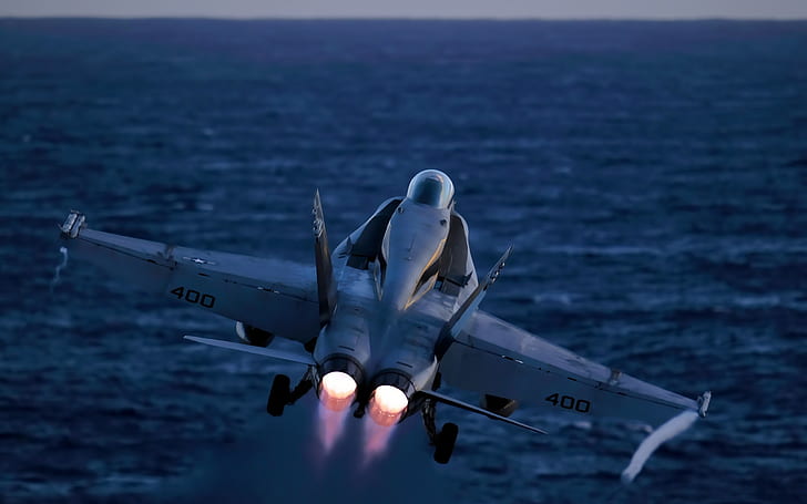 Hornet, базиран на превозвача бомбардировач, McDonnell Douglas, FA-18, HD тапет