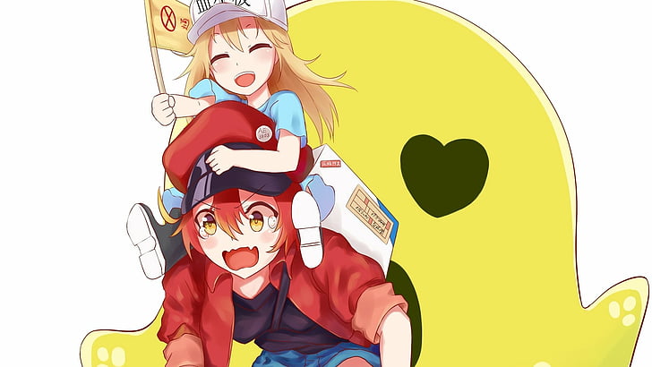 Anime, Cells at Work!, AE3803 (Cells at Work), Trombocyter (Cells at Work!), HD tapet
