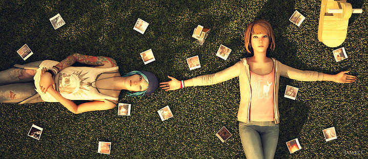 Life Is Strange, Max Caulfield, Chloe Price, jeux vidéo, Fond d'écran HD HD wallpaper